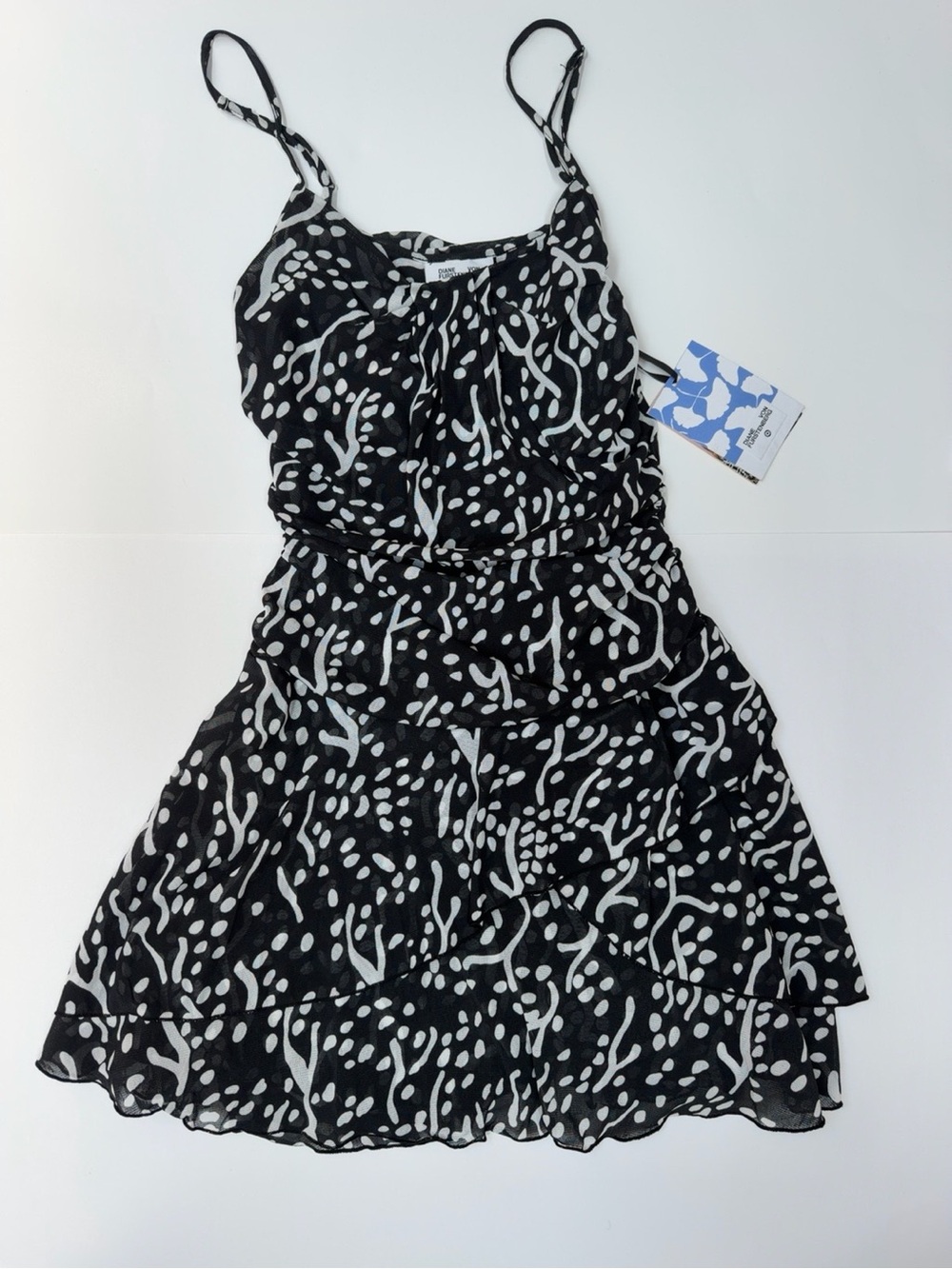Diane von Furstenberg x Target Limited Edition Ruffle Mini Dress NWT Small